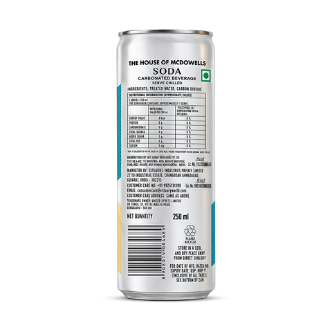 McDowell’s Soda Water