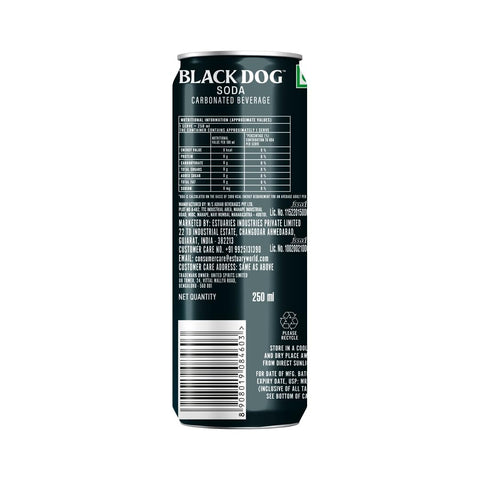 Black Dog Soda Water