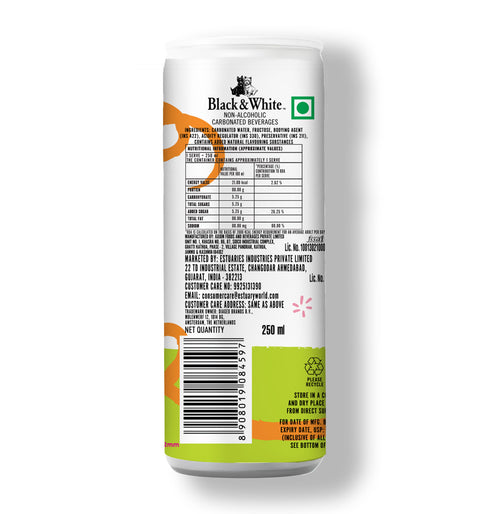 Black & White Ginger Ale Pack of 01