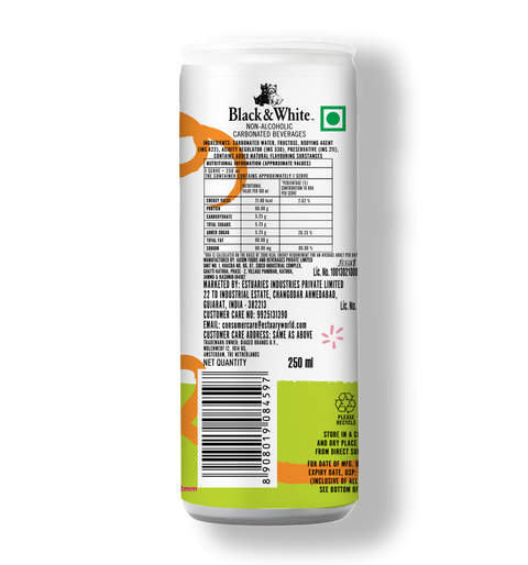 Black & White Ginger Ale