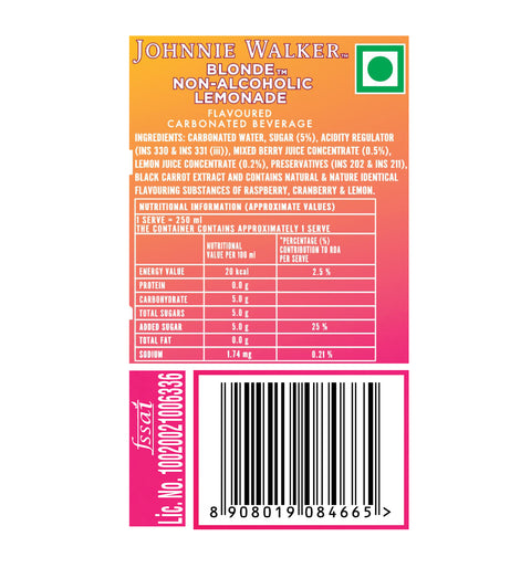 Johnnie Walker Blonde Berry