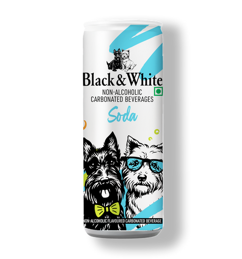 Black & White Soda Water
